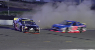 Promo image for Reese’s Sweet Move of the Race: Trevor Huddleston narrowly avoids disaster at Tri-City Raceway
